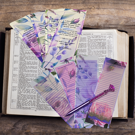 Prophetic Bible Study Bookmarks (Set of 8)
