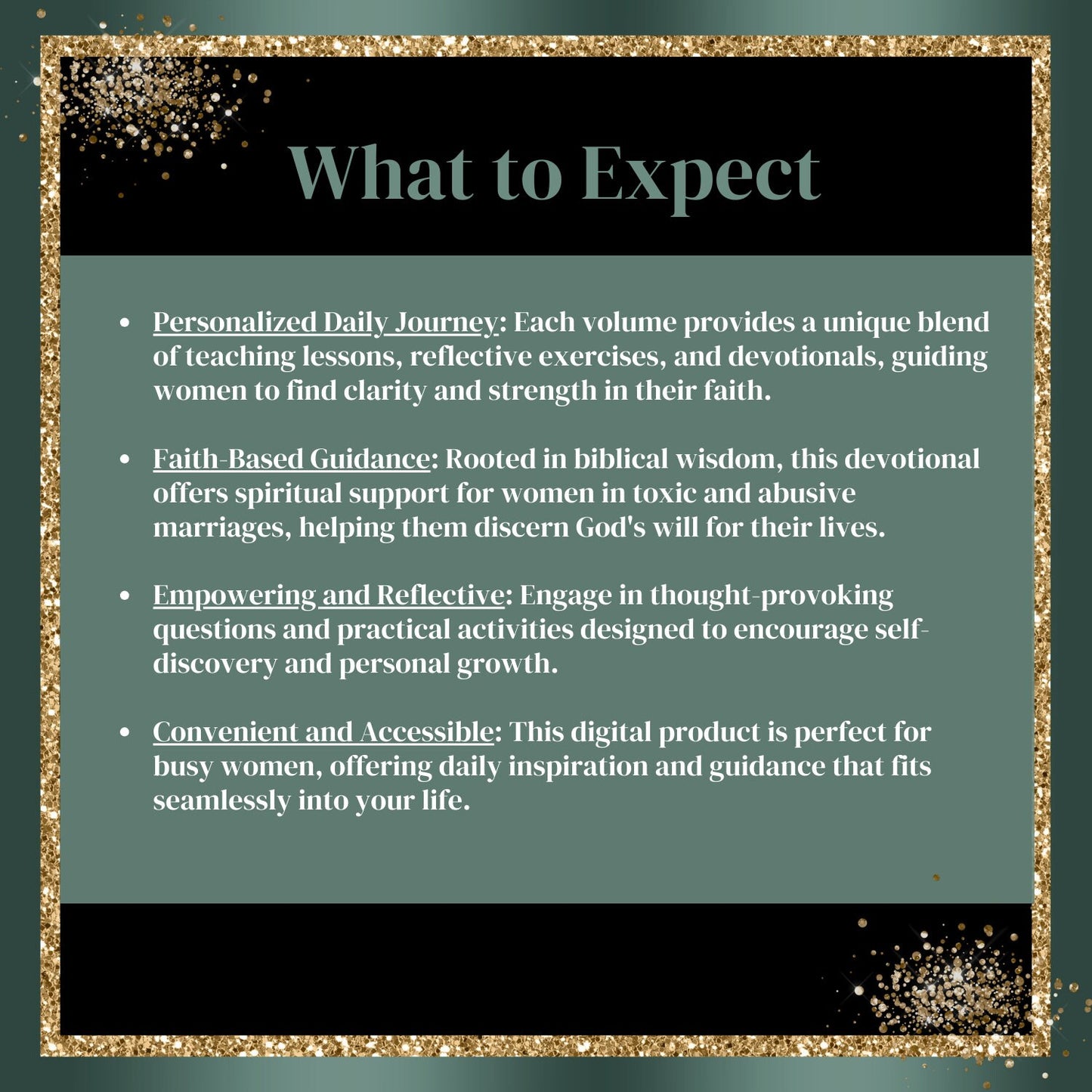 Daily Devotional for Marital Challenges: Hear God Clearly in the Middle of a Toxic Marriage (PDF Workbook)