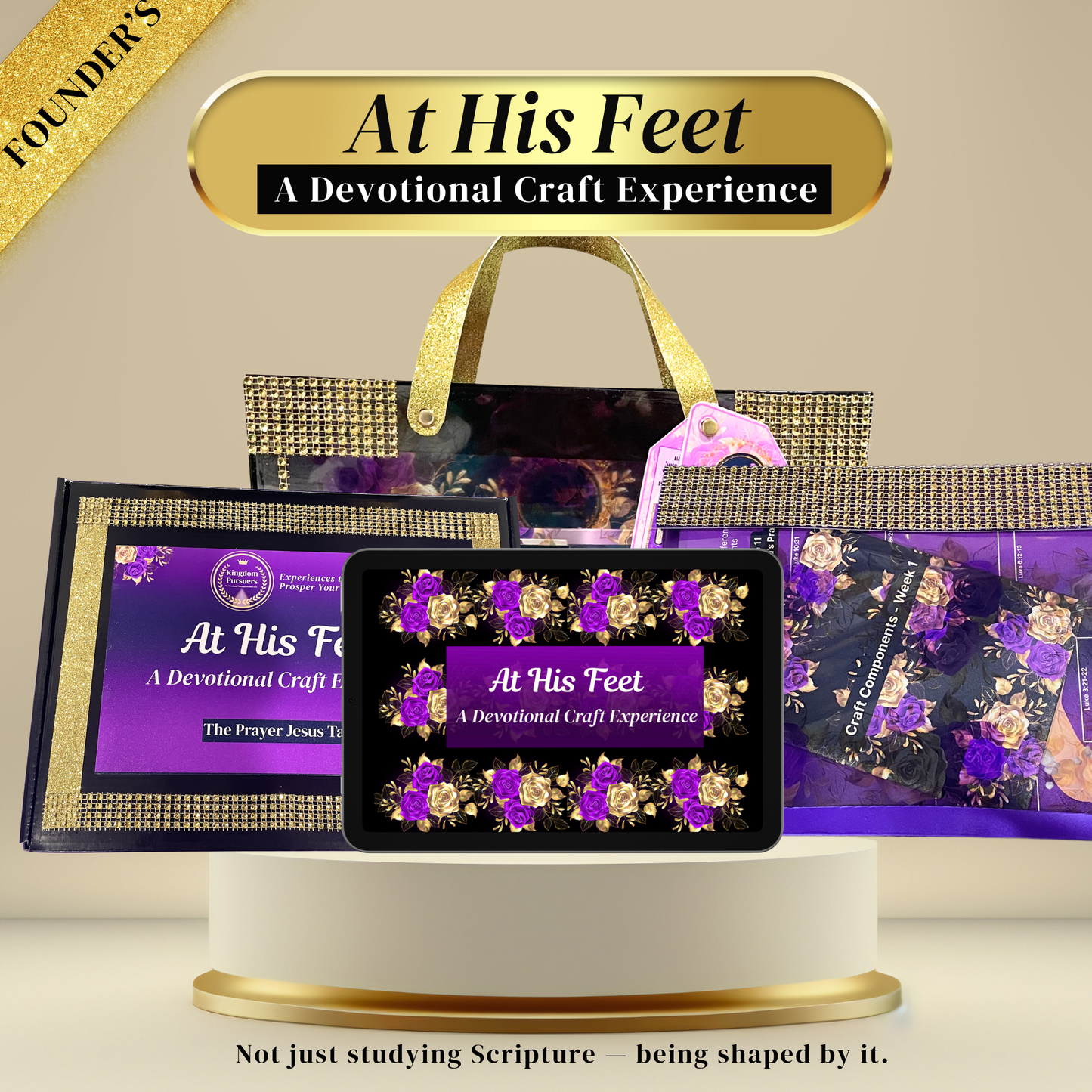 At His Feet: A Devotional Craft Experience - FOUNDER'S COLLECTION