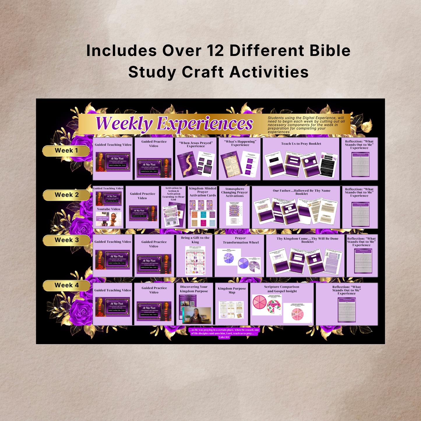 At His Feet: A Devotional Craft Experience - FOUNDER'S COLLECTION