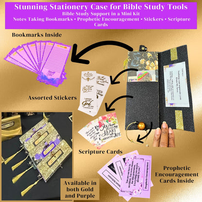 CYBER MONDAY MARKET OVERSTOCK SALE - Whispers of Truth Bible Study Wallet Kit