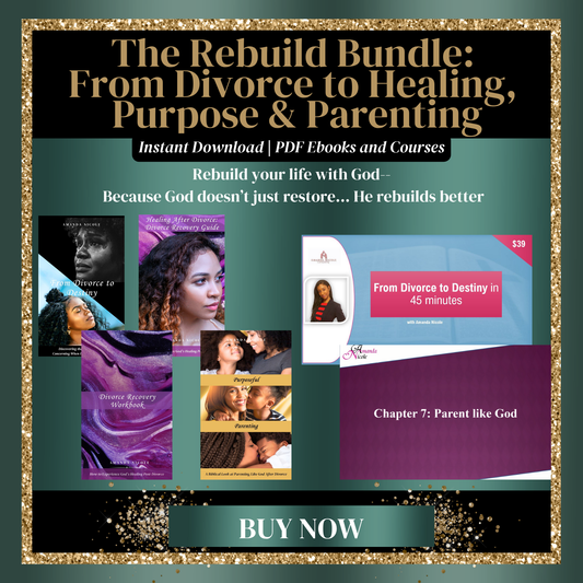 The Rebuild Bundle: From Divorce to Healing, Purpose & Parenting (Clearance Bundle)