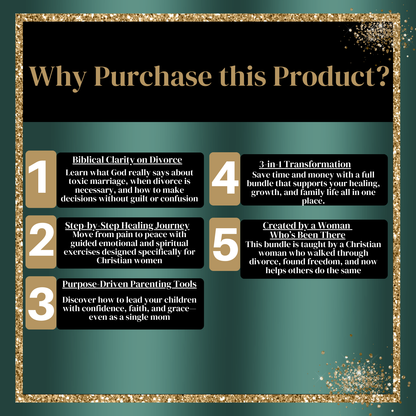 The Rebuild Bundle: From Divorce to Healing, Purpose & Parenting (Clearance Bundle)