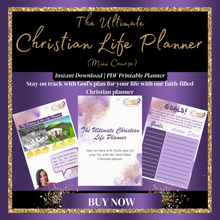 Load image into Gallery viewer, The Ultimate Christian Life Planner (Printable PDF Download)
