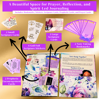 Faith-Filled Bible Study Journal Kit