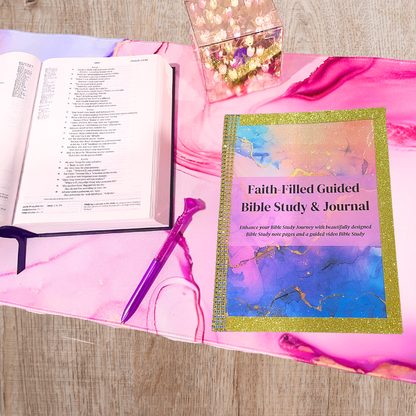 Faith-Filled Bible Study Journal Kit