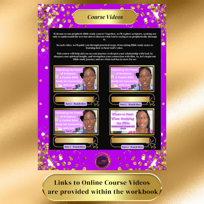 Unlocking the Power of Scripture Course & Workbook