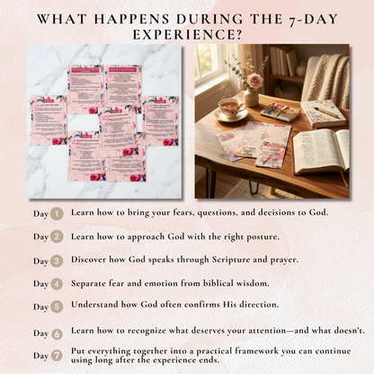 Hear God Clearly After Divorce  7-Day Prayer & Bible Study Experience