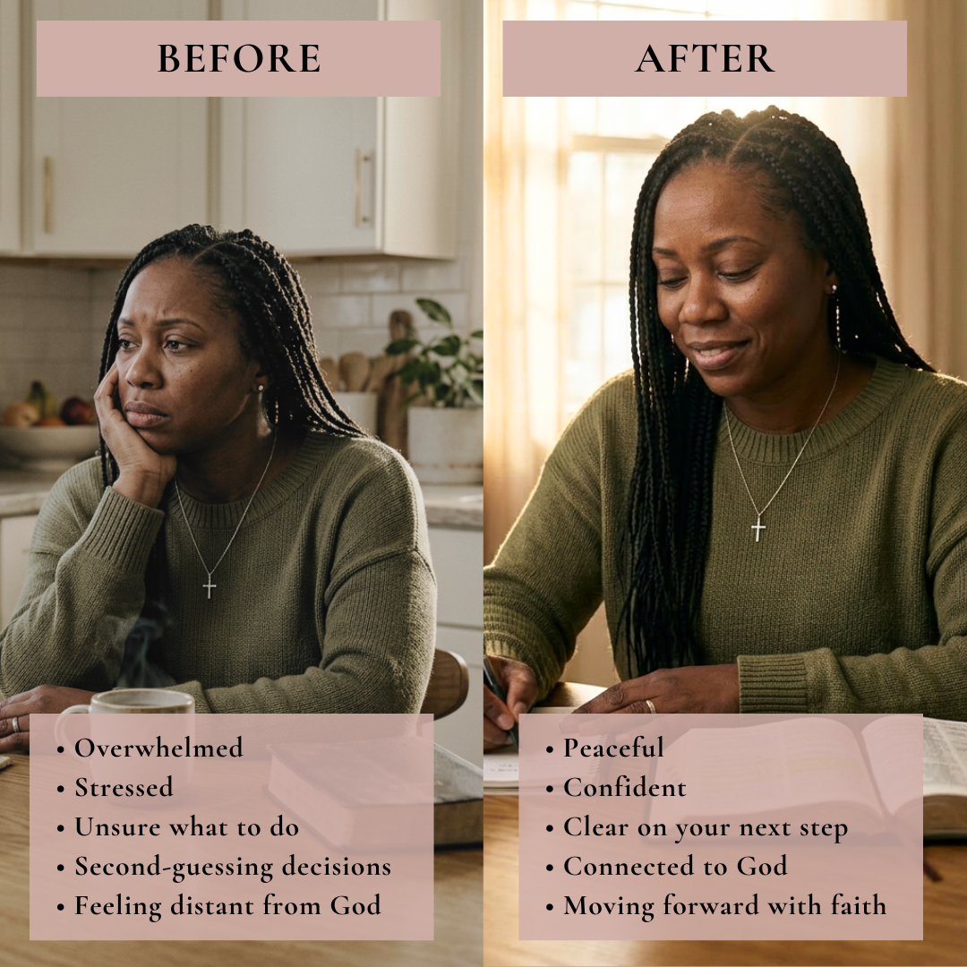 Hear God Clearly After Divorce  7-Day Prayer & Bible Study Experience