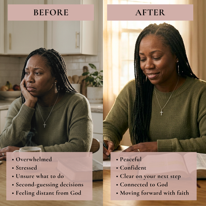 Hear God Clearly After Divorce  7-Day Prayer & Bible Study Experience