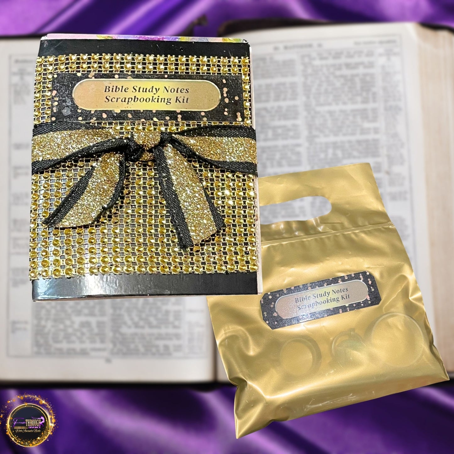 CYBER MONDAY MARKET OVERSTOCK SALE - Revelation Keepsake Bible Study Scrapbooking Kit