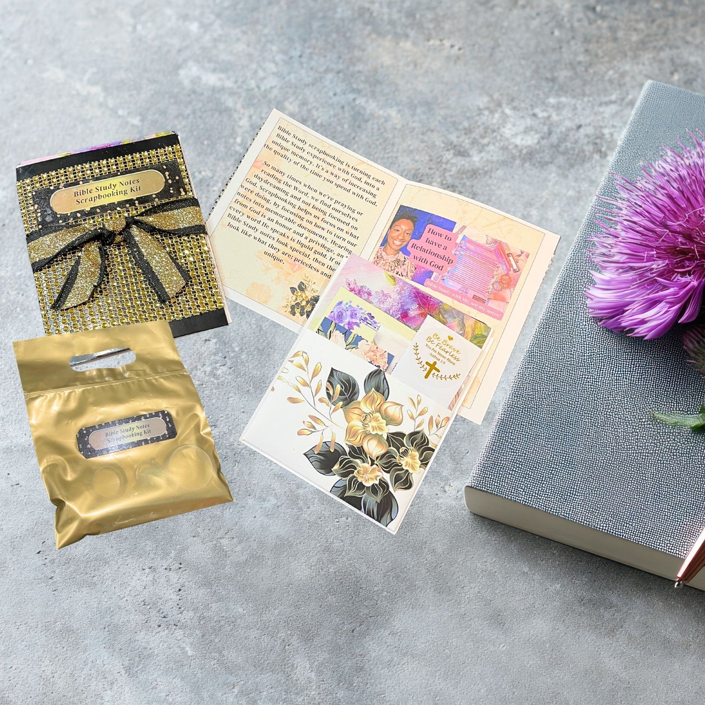 CYBER MONDAY MARKET OVERSTOCK SALE - Revelation Keepsake Bible Study Scrapbooking Kit