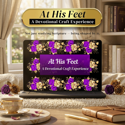 At His Feet: A Devotional Craft Experience - DIGITAL EXPERIENCE
