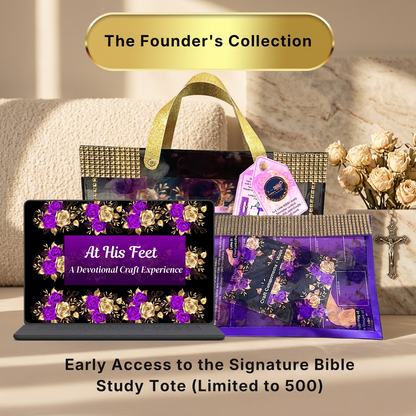 At His Feet: A Devotional Craft Experience - FOUNDER'S COLLECTION