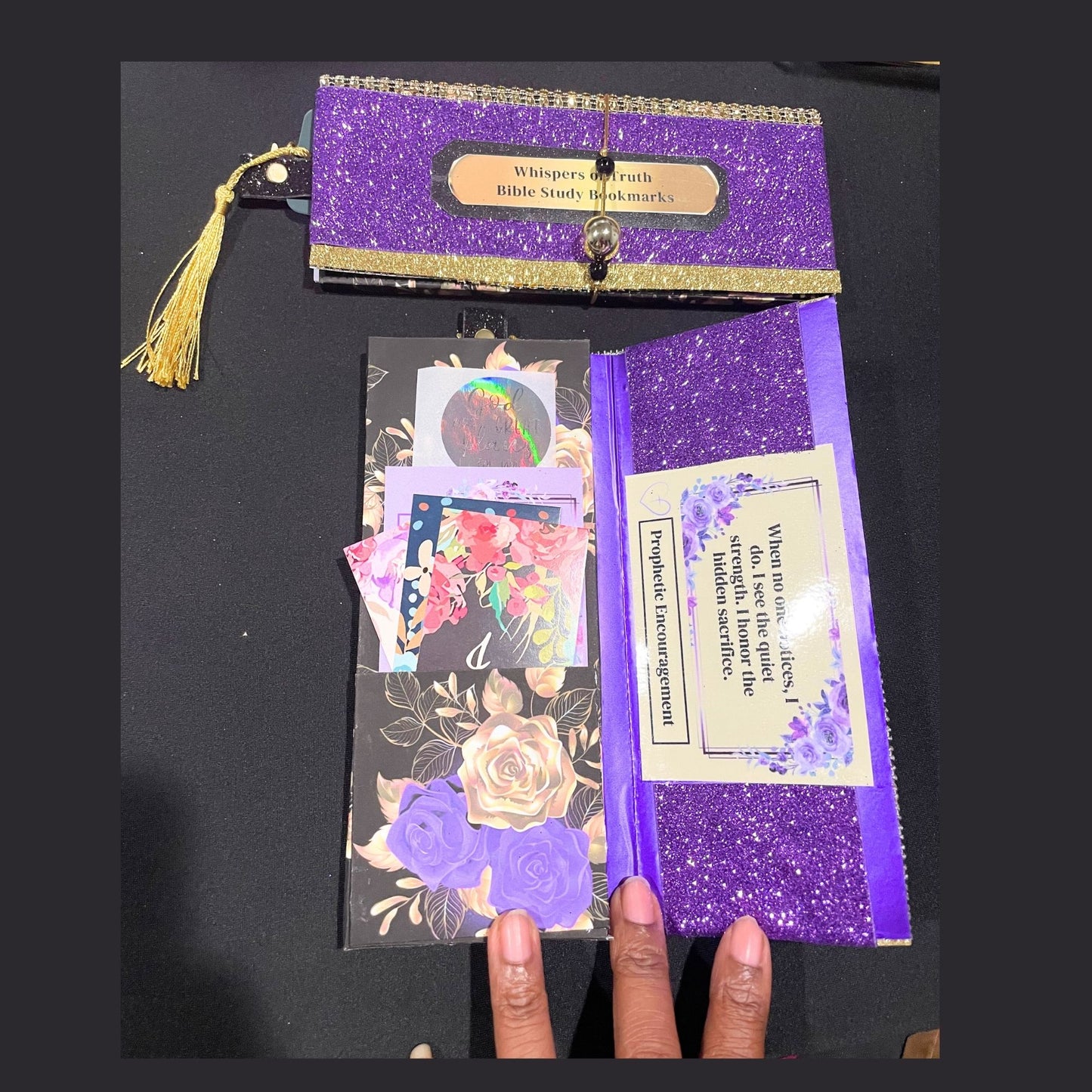 CYBER MONDAY MARKET OVERSTOCK SALE - Whispers of Truth Bible Study Wallet Kit