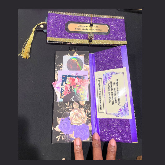 CYBER MONDAY MARKET OVERSTOCK SALE - Whispers of Truth Bible Study Wallet Kit
