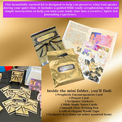 CYBER MONDAY MARKET OVERSTOCK SALE - Revelation Keepsake Bible Study Scrapbooking Kit