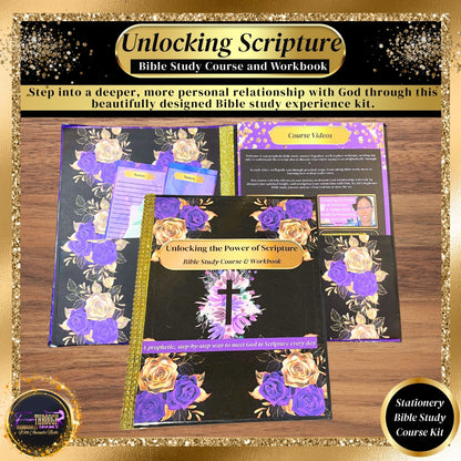 CYBER MONDAY MARKET OVERSTOCK SALE - Unlocking the Power of Scripture Course & Workbook