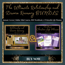 Load image into Gallery viewer, The Ultimate Relationship and Divorce Recovery BUNDLE
