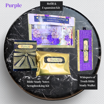 Luxury Bible Study Tote | Prayer Kit & Bible Journaling Bag