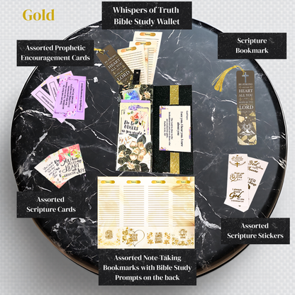 Luxury Bible Study Tote | Prayer Kit & Bible Journaling Bag