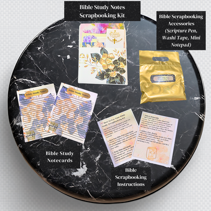 Luxury Bible Study Tote | Prayer Kit & Bible Journaling Bag