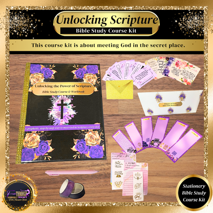 Unlocking Scripture Course Kit – A Bible Study Course & Kit for Hard Seasons