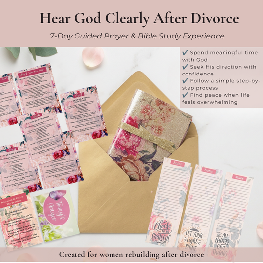 Hear God Clearly After Divorce  7-Day Prayer & Bible Study Experience