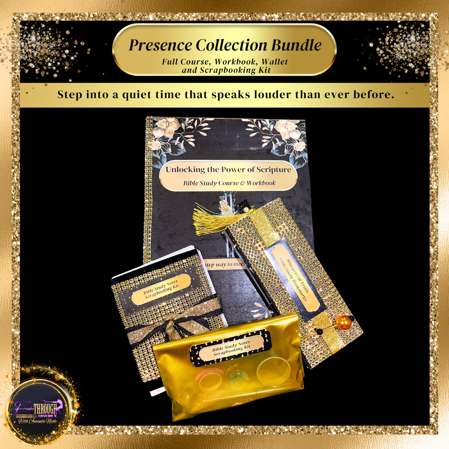 Presence Collection Bundle (Full Course, Workbook, Wallet, and Scrapbooking Kit)