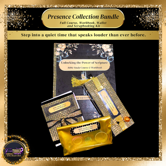 Presence Collection Bundle (Full Course, Workbook, Wallet, and Scrapbooking Kit)
