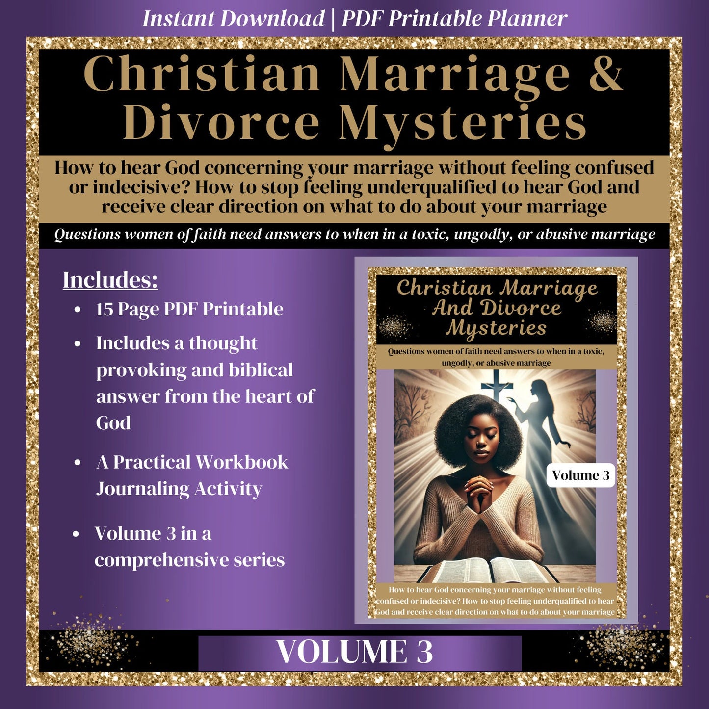 Divorce Journal (PDF Divorce Workbook-Volume 3)