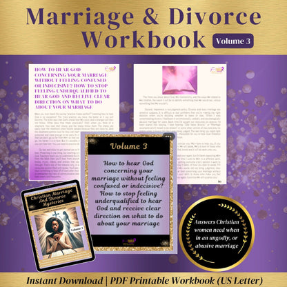 Divorce Journal (PDF Divorce Workbook-Volume 3)