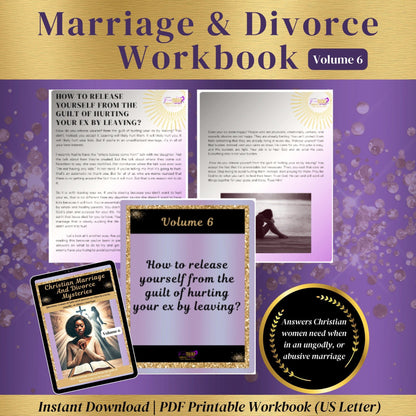 Coping With Divorce Therapy Workbook (PDF Divorce Workbook-Volume 6)