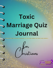 Load and play video in Gallery viewer, Toxic Marriage Assessment Christian Journal and Quiz
