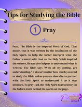 Load image into Gallery viewer, Tips for Studying the Bible Mini Course

